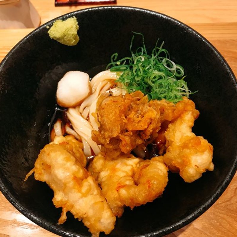 鶏天ぶっかけ(本町製麺所 天 ルクア大阪店)