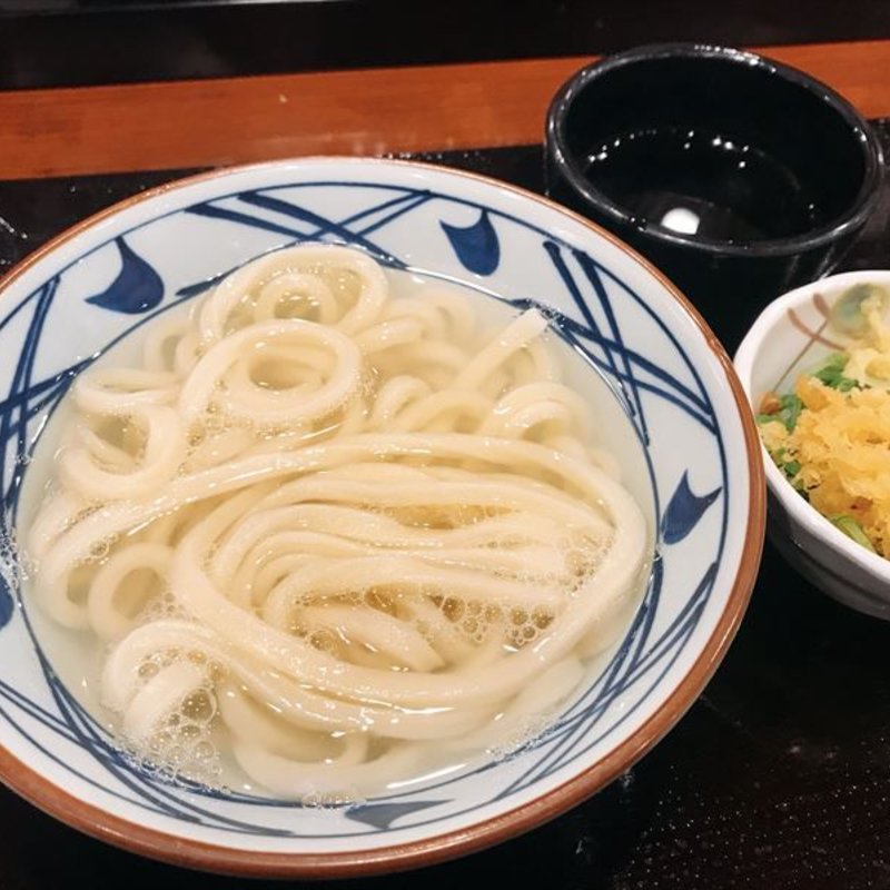 釜揚げうどん（並）(丸亀製麺大阪駅前第4ビル)