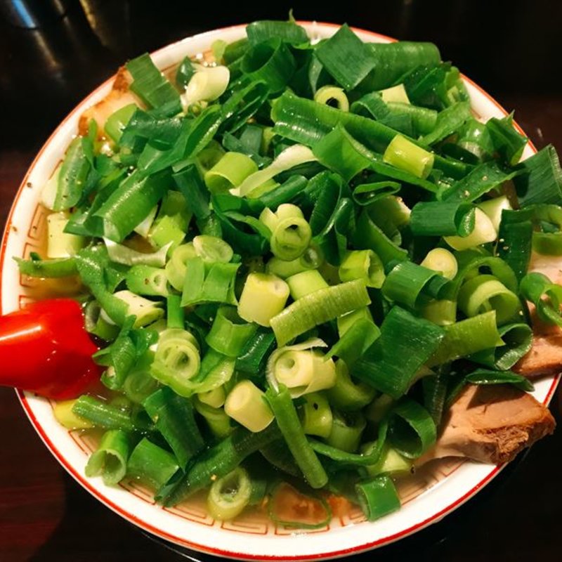 塩チャーシュー（太麺）＋ネギ(麺屋7.5Hz 超本店)