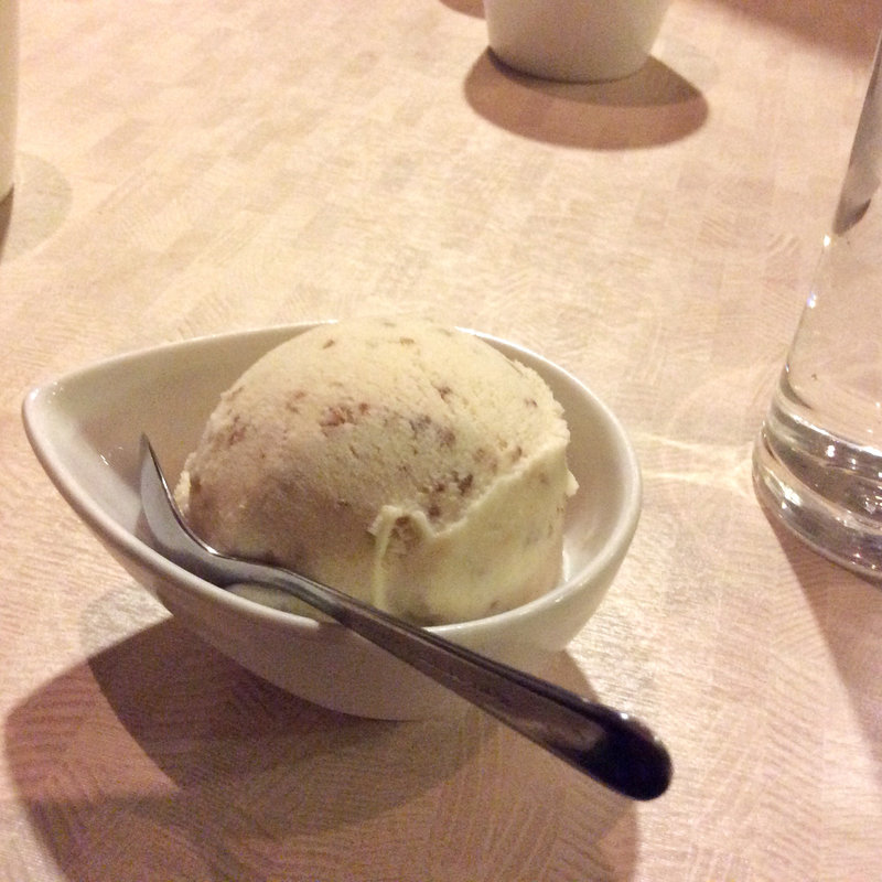 韃靼そばのアイスクリーム(Soba Ristorante na-ru)