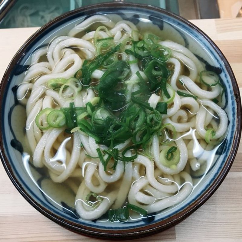 かけうどん(つるまる 北心斎橋店)