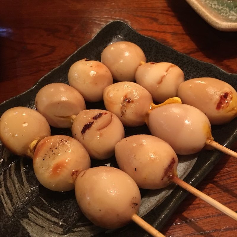 半熟うずら玉子(1本)(館)