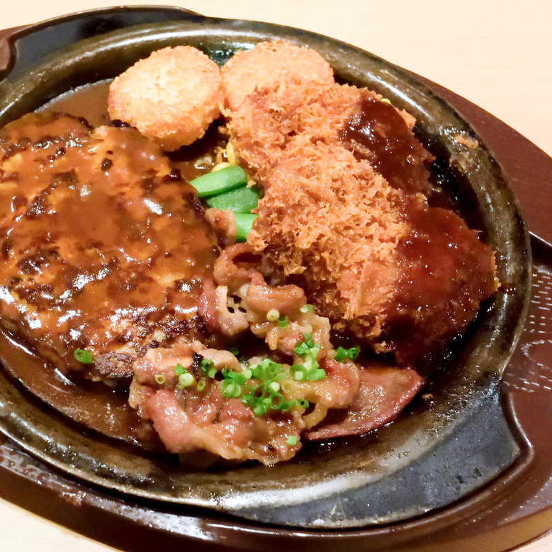 肉盛り！ワイルドプレート(ガスト 丸亀フジグラン店 )