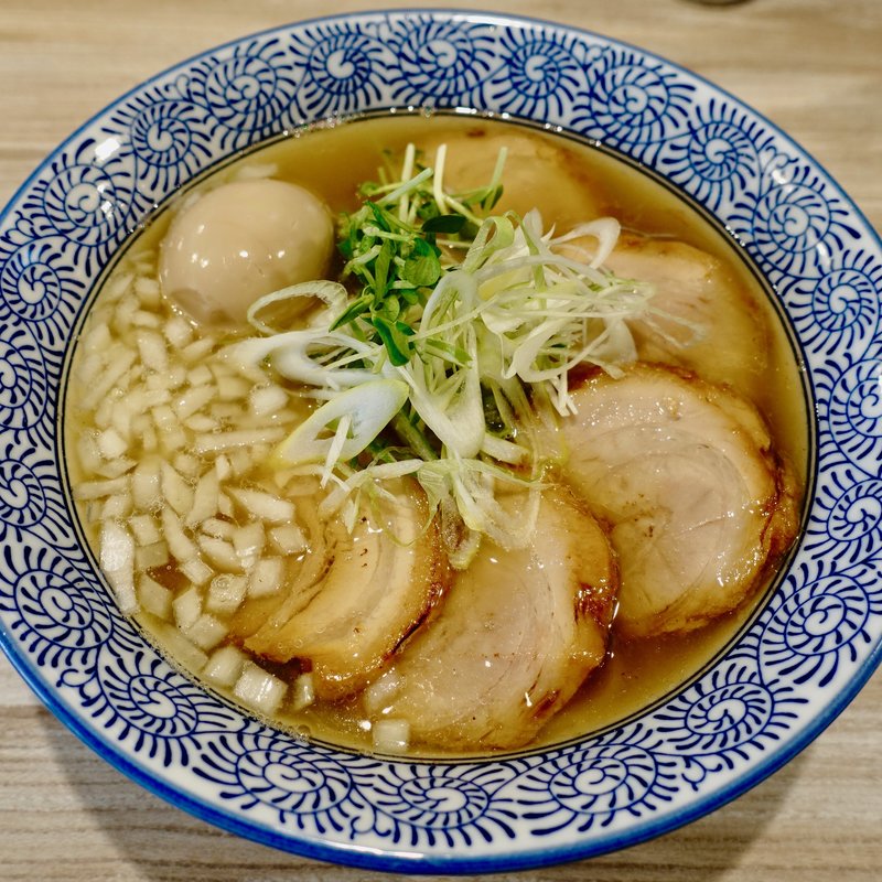 塩そば（チャーシュー増し）味付玉子(麺屋 TAKA )