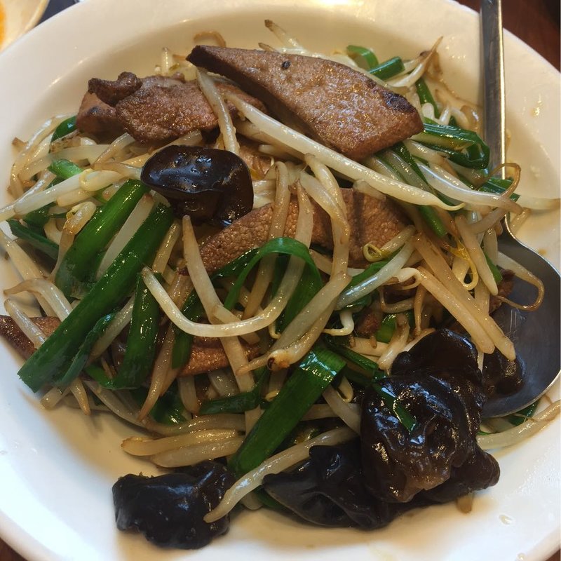 ニラレバ炒め(銀座天龍 （ギンザテンリュウ）)