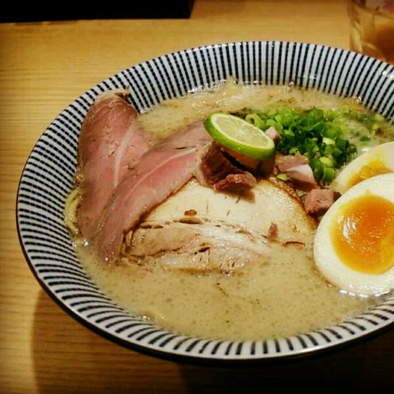 ラム煮干中華そば（全部のせ）(自家製麺 MENSHO TOKYO)