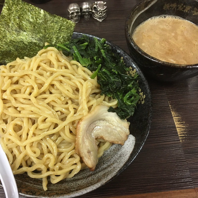 魂心つけ麺(横浜家系ラーメン 大阪なんば 魂心家)