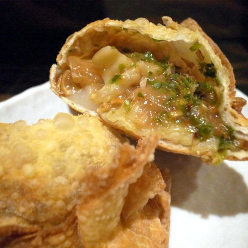 元祖あげもんじゃ＋ベビースター＋もち(ブージヤ （Bhuj-ya）)