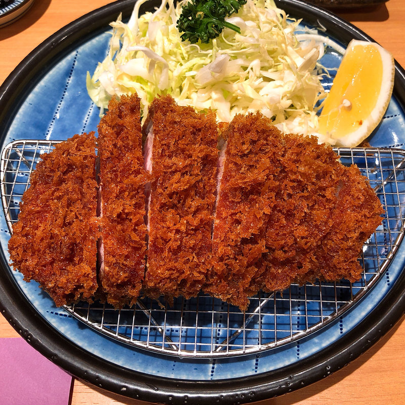 上ロースかつ定食(とんかつ檍 銀座店)