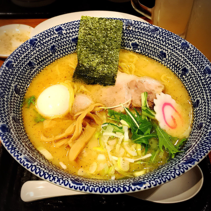 味玉中華そば(つけそば・まき野)