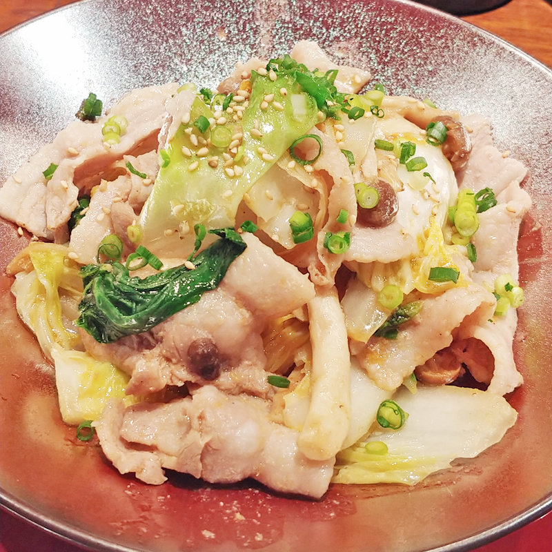 米沢豚焼鍋御膳(焼鍋　まつ岡 （YAKINABE Matsuoka）)