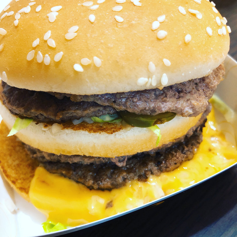 ビックマック二倍(マクドナルド 六本木ヒルズ店)