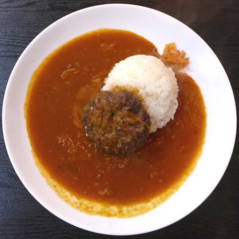 ハンバーグカレー(蛮々)