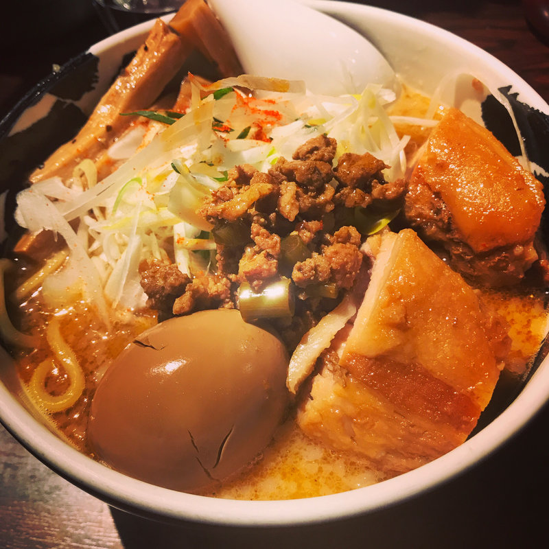 濃厚味噌武骨ら〜めん(麺屋武蔵 武骨 御徒町店)