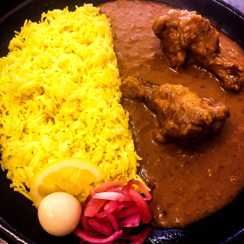 チキンカレー(カリーショップ豆くじら)