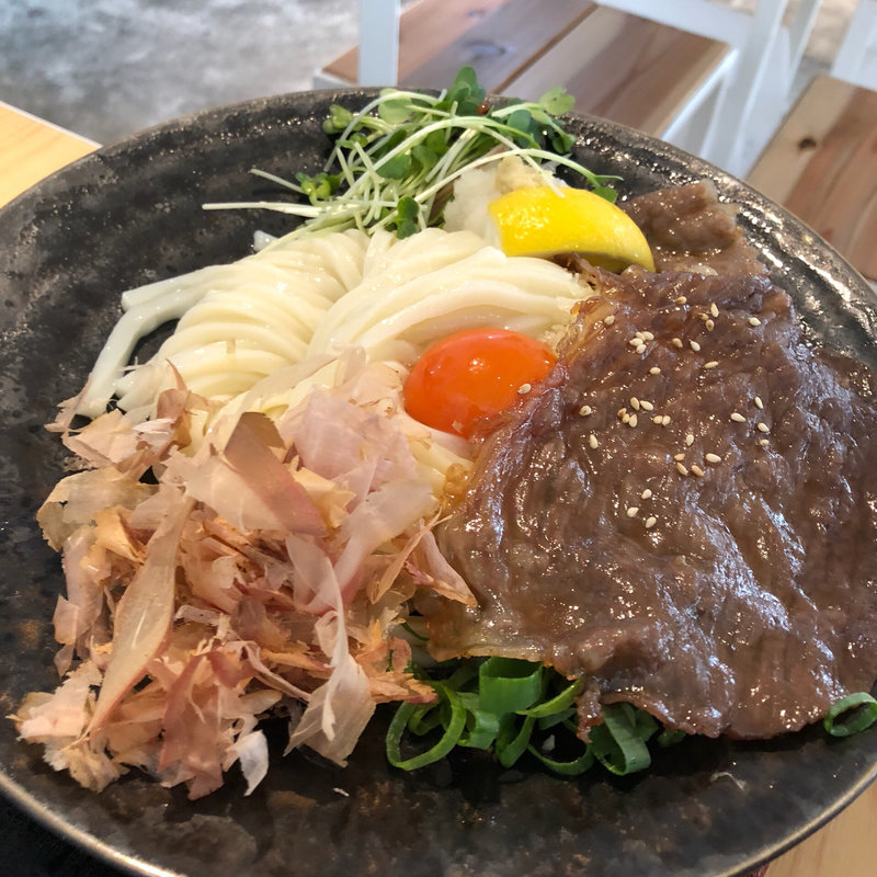 黒毛和牛うどん(繫)