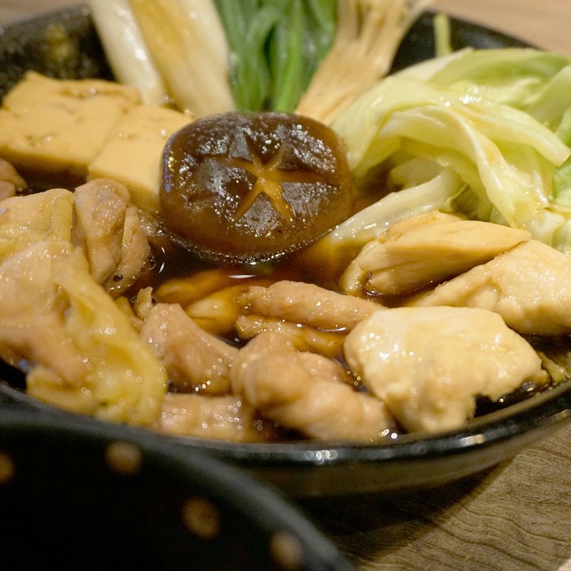 はかた地どりの鶏すき御膳(華乃海)