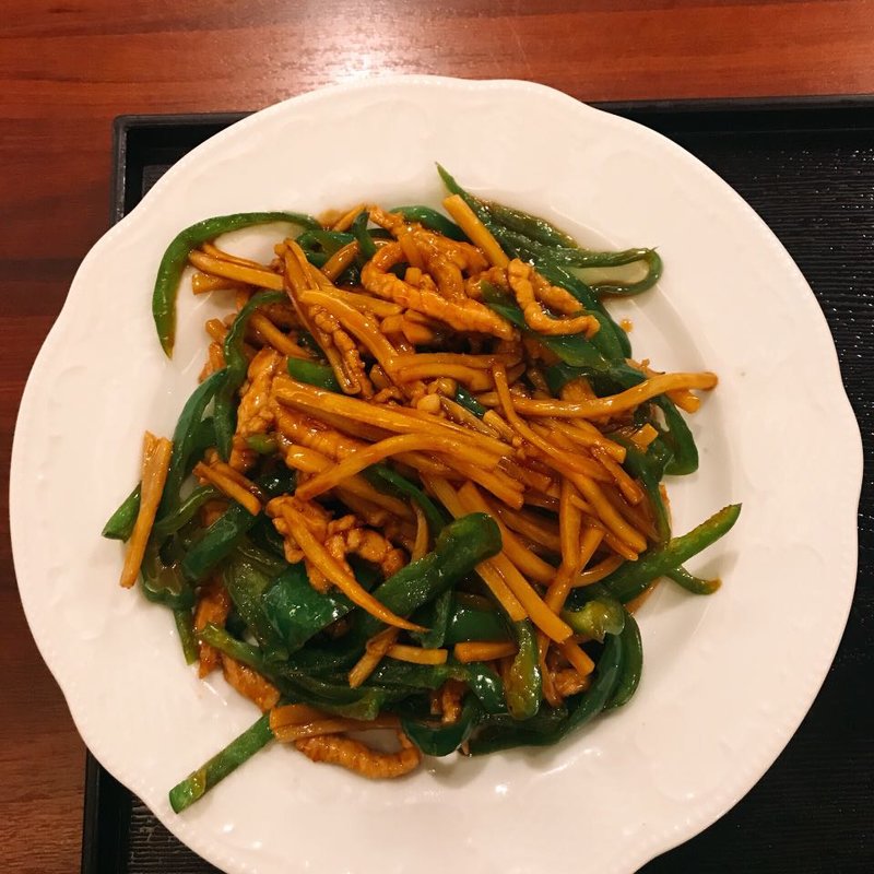 青椒肉絲定食(唐苑 練馬本店)