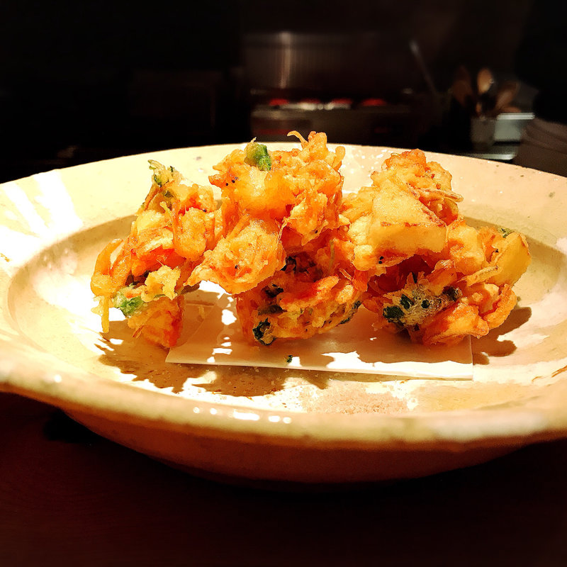 桜海老と三ッ葉かき揚(高太郎 （こうたろう）)