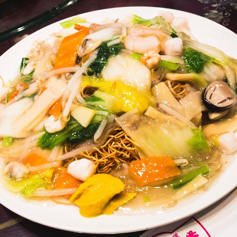 海の幸塩味あんかけ(中華楼 本店 （チュウカロウ）)