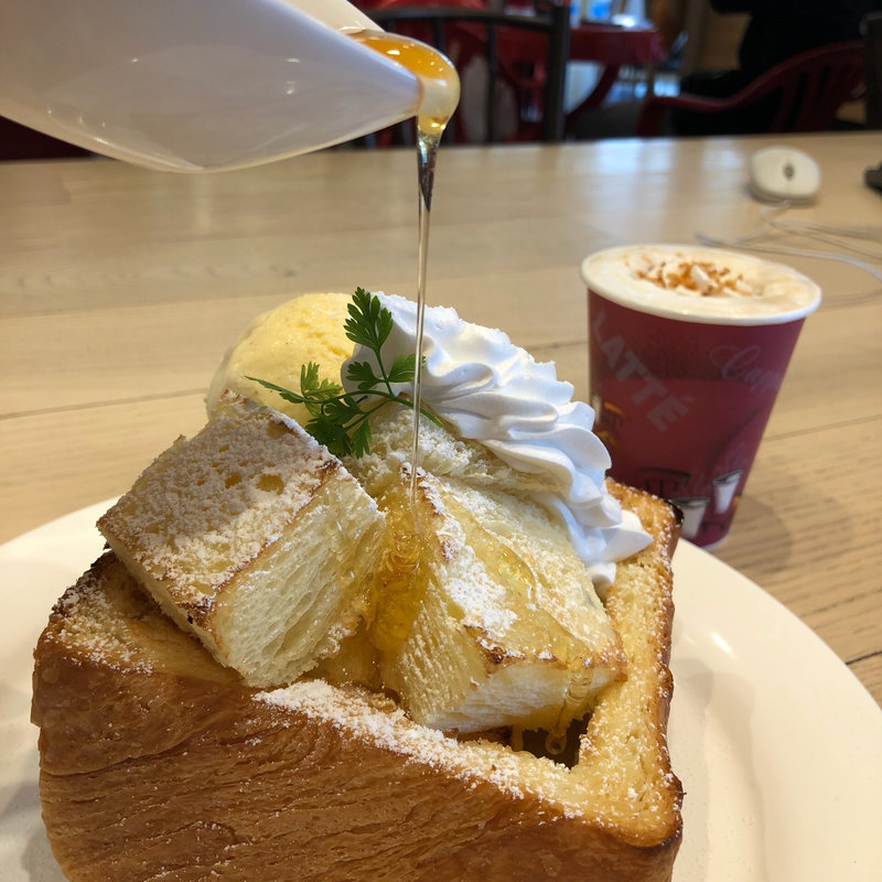 ハニートースト(ル カフェ ド マ メゾン （Le Cafe de Ma Maison）)
