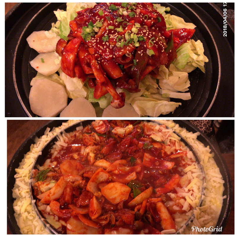 チーズダッカルビ(豚ぜん)