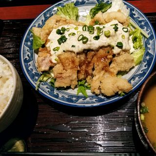 チキン南蛮定食(九州料理 居酒屋 かてて 虎ノ門店)
