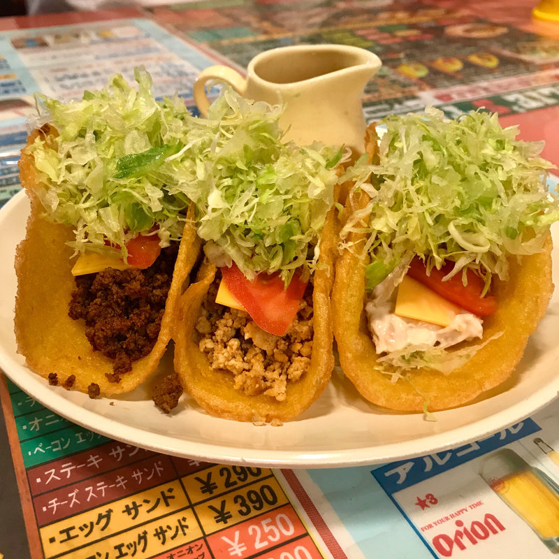 タコス3P(チャーリー多幸寿 国際通り店)