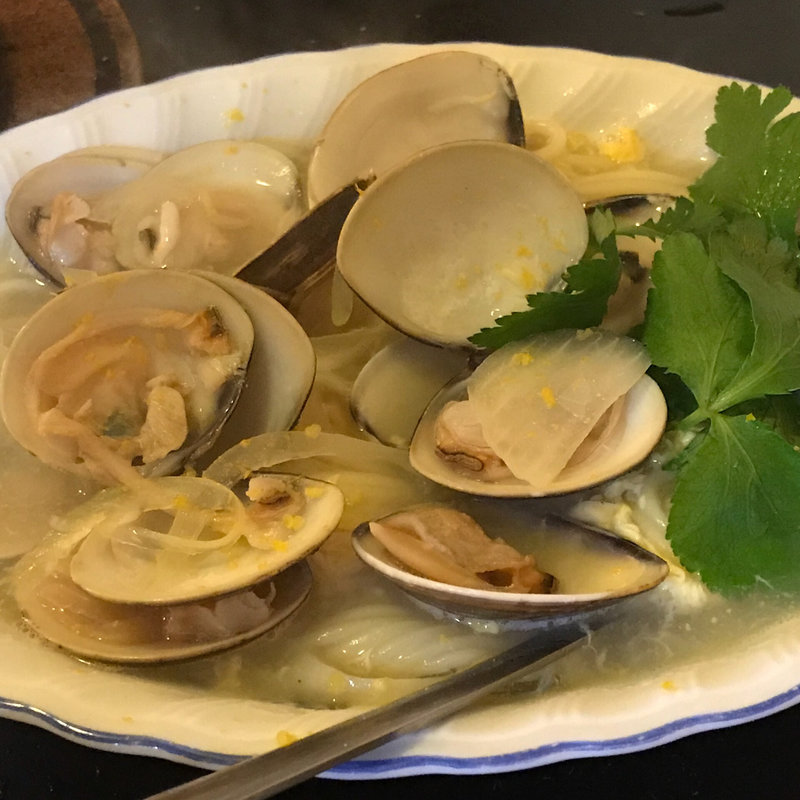 蛤の出し汁にゅうめん(虎食堂 （タイガーダイナー）)