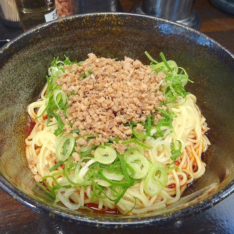 汁なし担担麺（温）(備前汁なし担担麺 虎ぼるた 大安寺店)