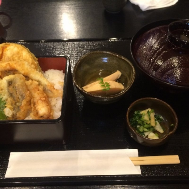 穴子天重(天ぷら 海ごこち )