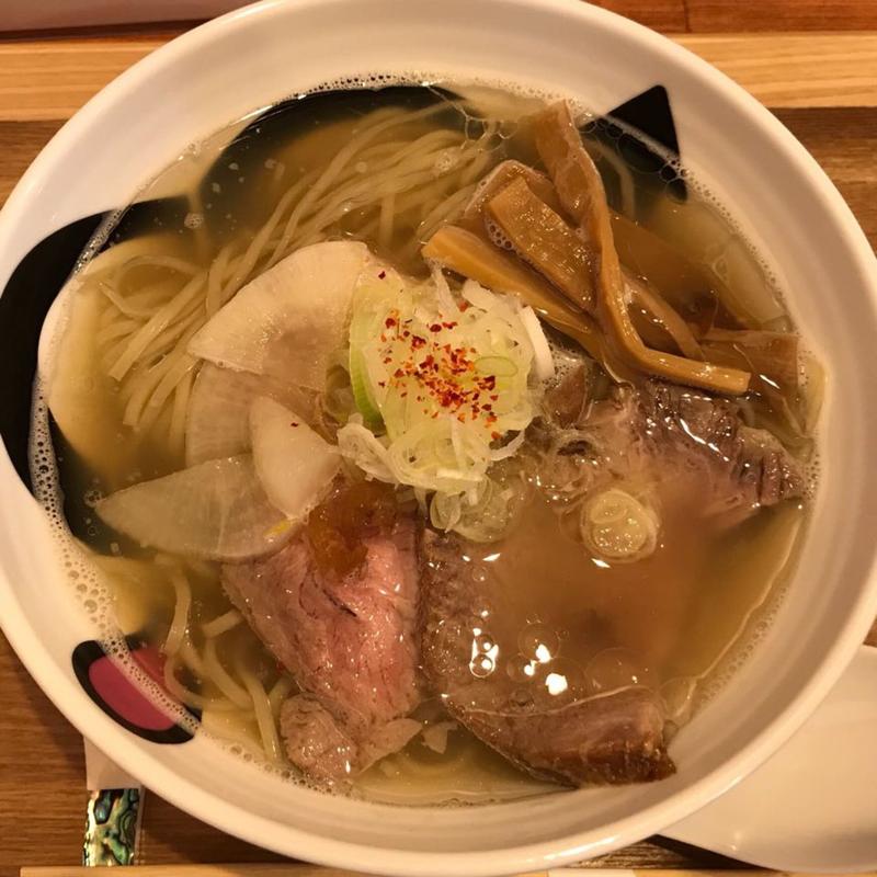 海老出汁 濁りそば(小麦蕎麦処 四天王寺 五常)