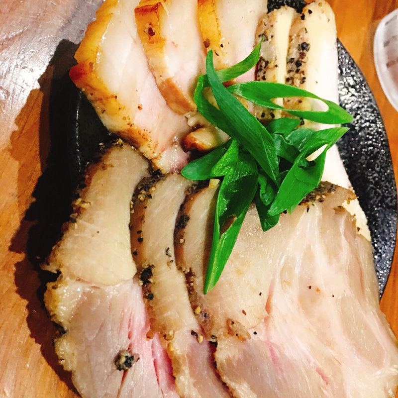 燻製チャーシュー(いかれたヌードル フィッシュトンズ （いかれたNOODLE Fishtons）)