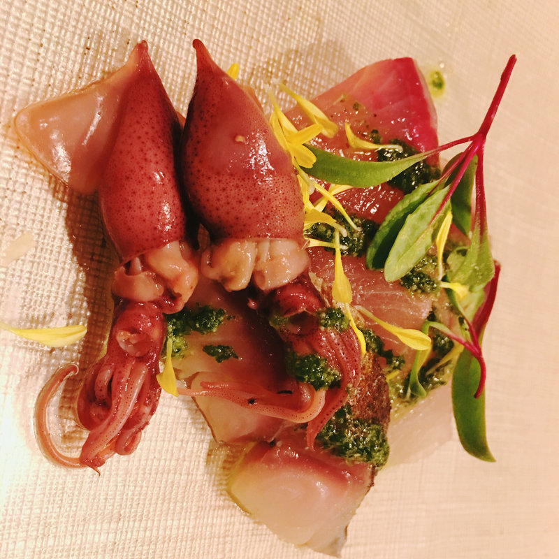 鮮魚のカルパッチョ(Bacci （バッチ）)