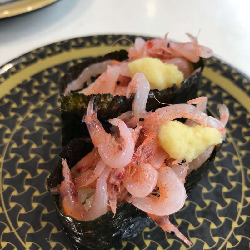 桜えび軍艦(はま寿司 金閣寺店)