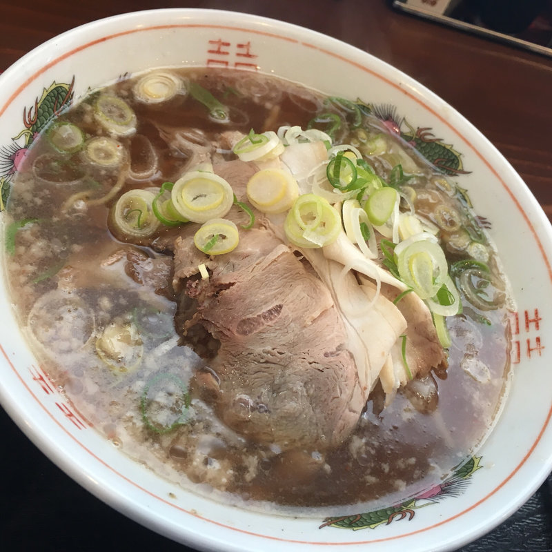 限定しょうゆらーめん(らーめん与七)