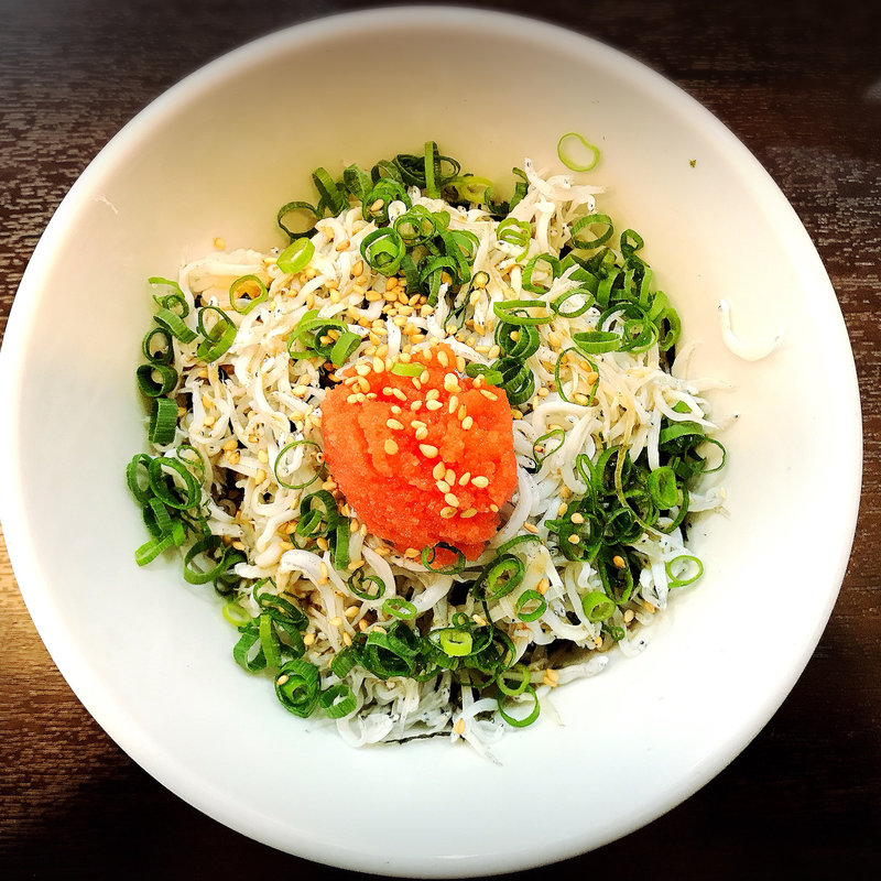 限定 しらす明太子ごはん(麺LABOひろ)