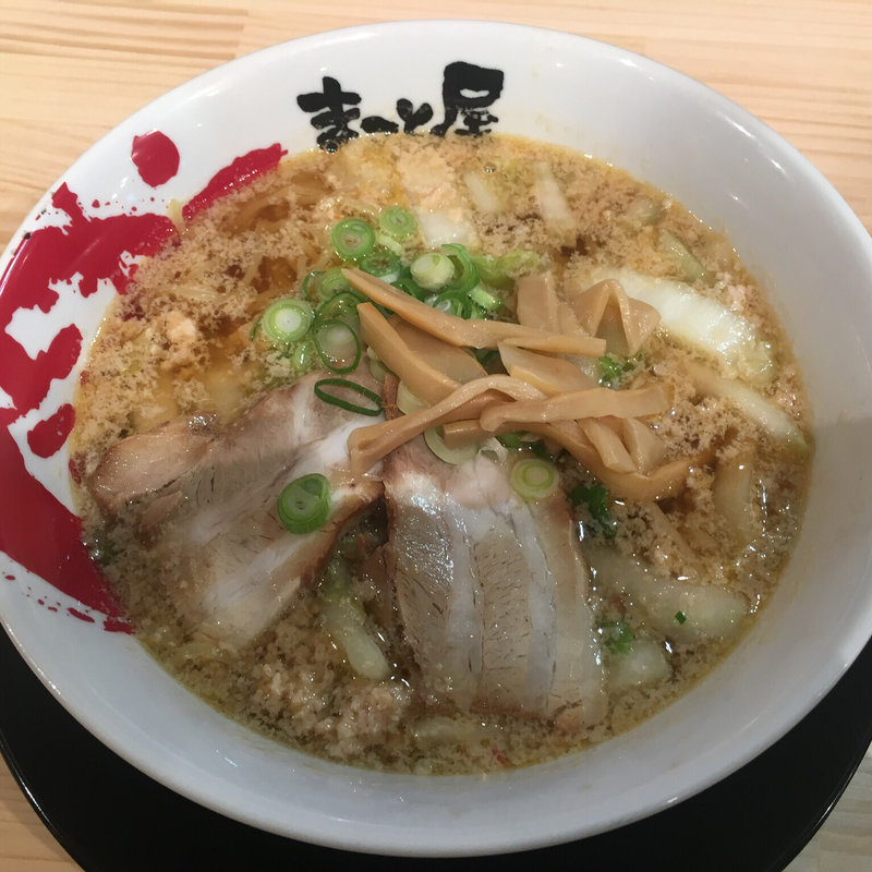 鶏じゃんラーメン(ラーメンまこと屋 大津堅田店)