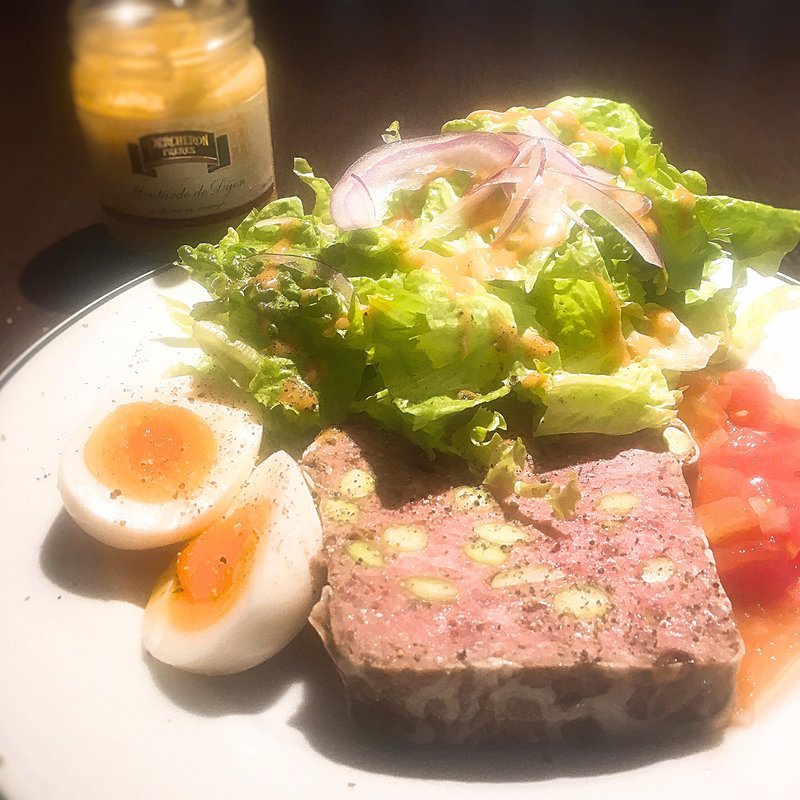  自家製豚肉のテリーヌ(フレンチレストラン Brasserie Gyoran（ブラッスリーギョラン）八丁堀)