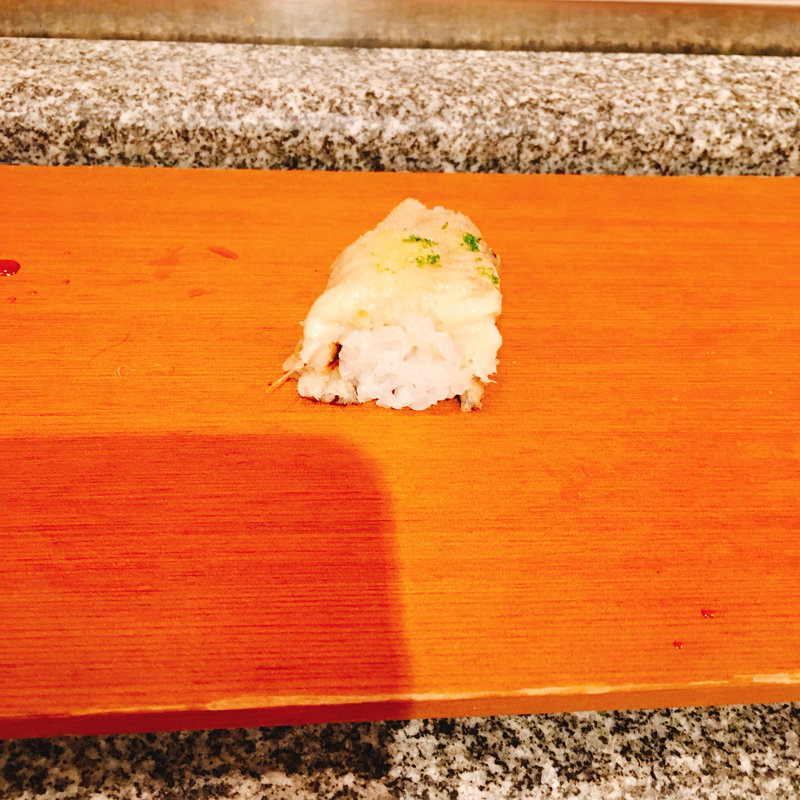 穴子の握り(末廣鮨)