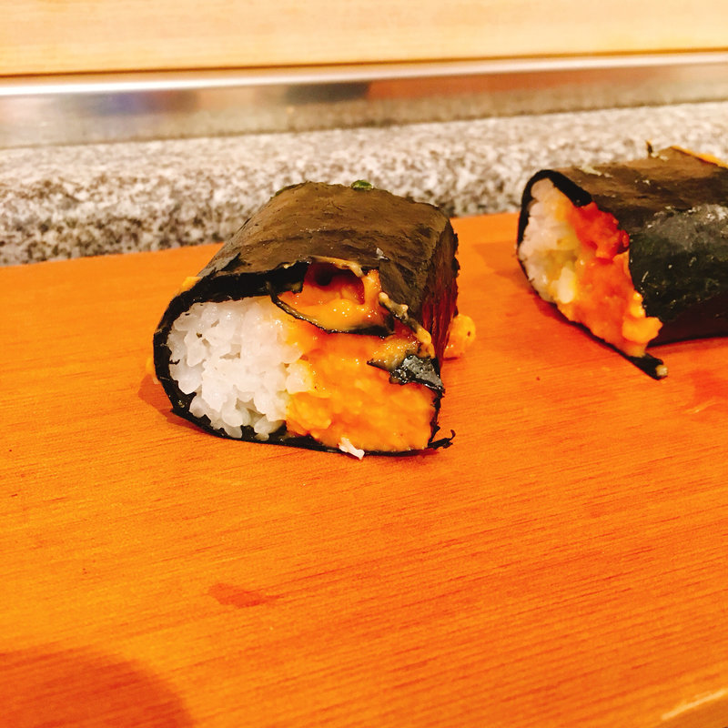 うにの巻物(末廣鮨)