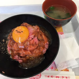 ぐでたまローストビーフ丼(キャラクターフードコート （【旧店名】グルメバザール）)