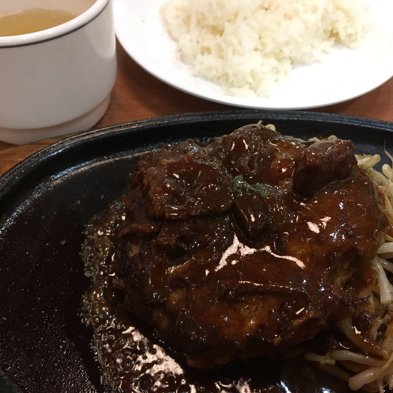 日替わりランチ(カレーソースハンバーグ)(ふらんす亭 イトーヨーカドー四街道店 )