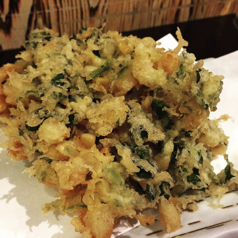 小柱のかき揚げ(ほろよい )