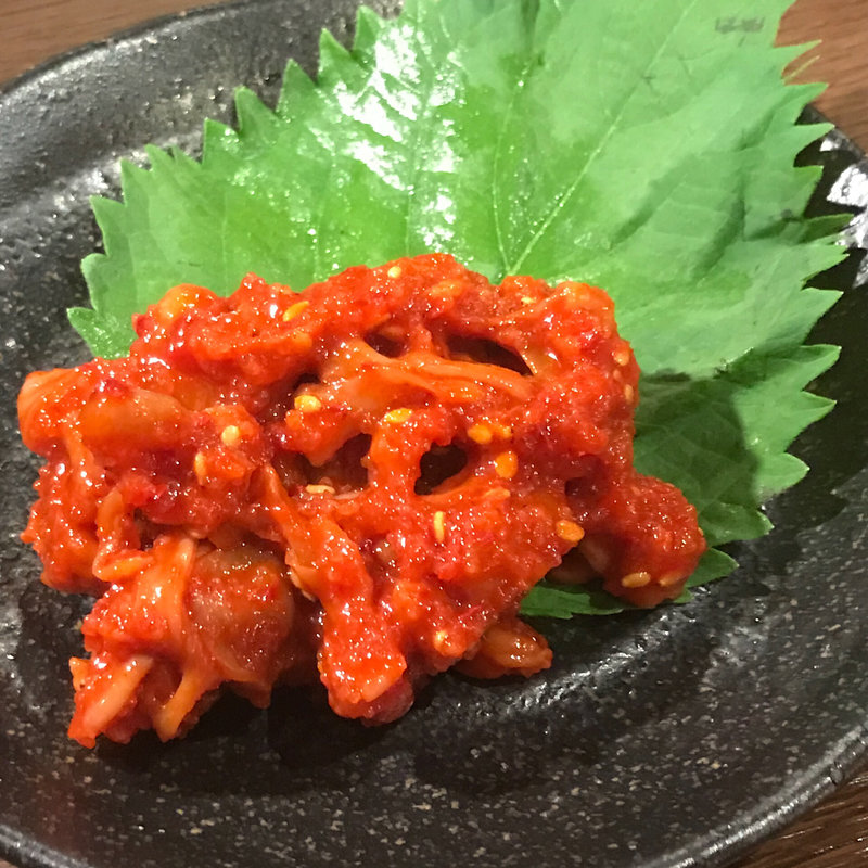 ぷちぷちチャンジャ(鶴橋酒場 情熱ホルモン)