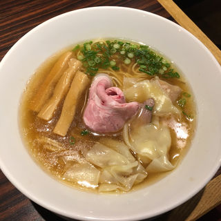 醤油海老わんたん麺(らーめん本竈 エスパル仙台店)