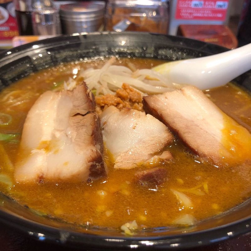 チャーシュー3枚 カレーらーめん(CoCo壱番屋 貝塚小瀬店)