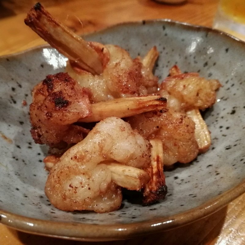 ごぼうホルモン(炊き餃子池三郎)