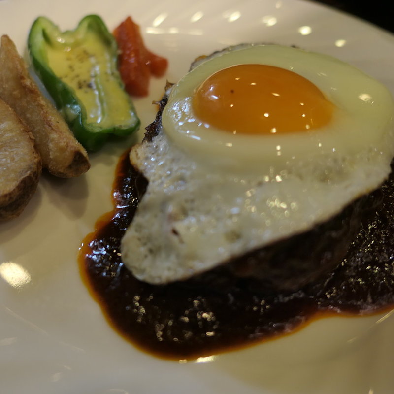 神戸牛のハンバーグ(ビストロ×焼肉 まつもと)
