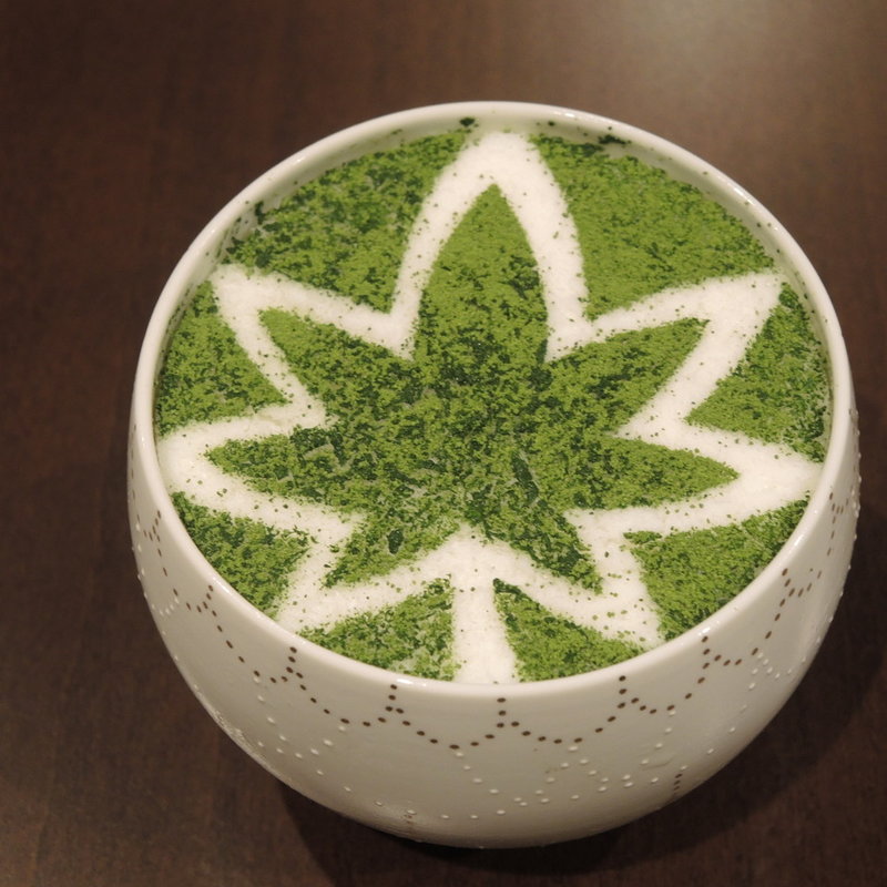 祇園あいす(抹茶)(けずりひや　京都祇園 （KEZURIHIYA）)